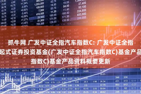 抓牛网 广发中证全指汽车指数C: 广发中证全指汽车指数型发起式证券投资基金(广发中证全指汽车指数C)基金产品资料概要更新