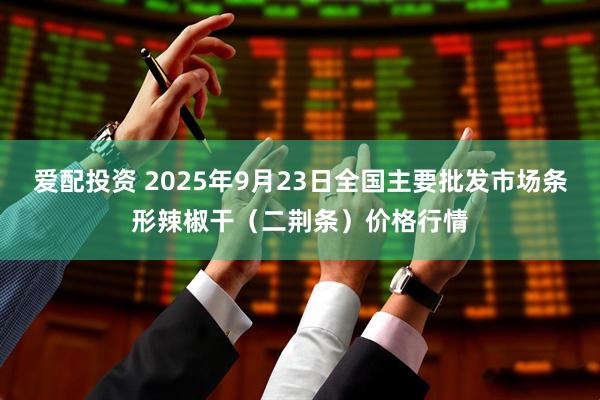 爱配投资 2025年9月23日全国主要批发市场条形辣椒干（二荆条）价格行情